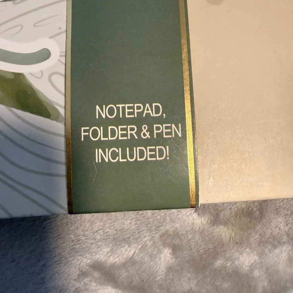 Paper Studio Clipboard Folio Notepad Pen Set‎ Floral 